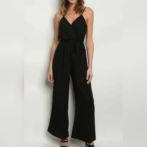 Black Wide Leg Jumpsuit